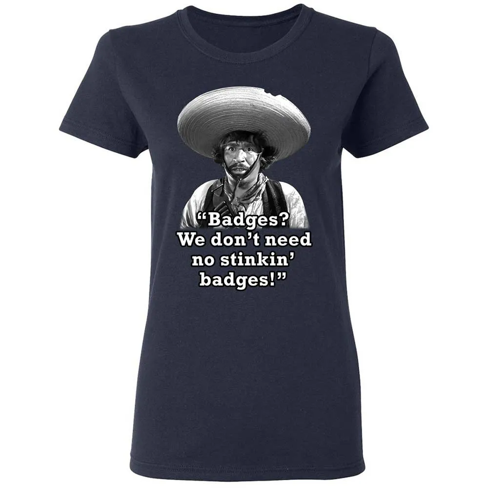 We don't need no stinkin' badges - Navy - 14