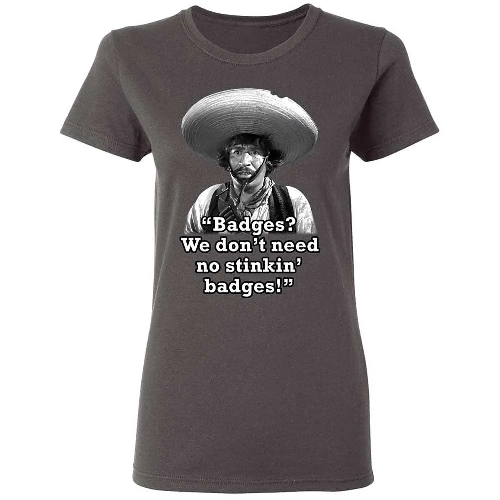 We don't need no stinkin' badges - Charcoal - 15