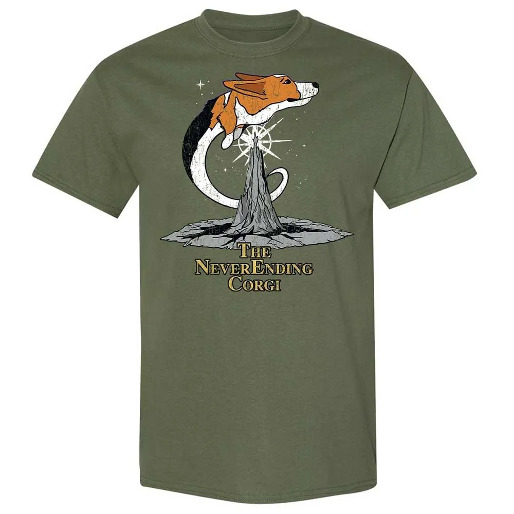 The NeverEnding Corgi - Military Green - 9