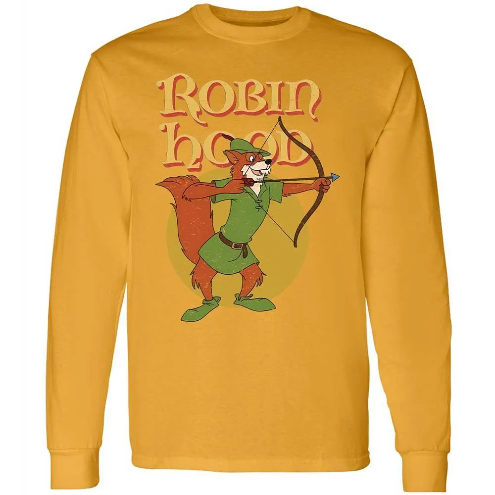 Long Sleeve T-Shirt - 8ZKNL9RP - Gold - 10