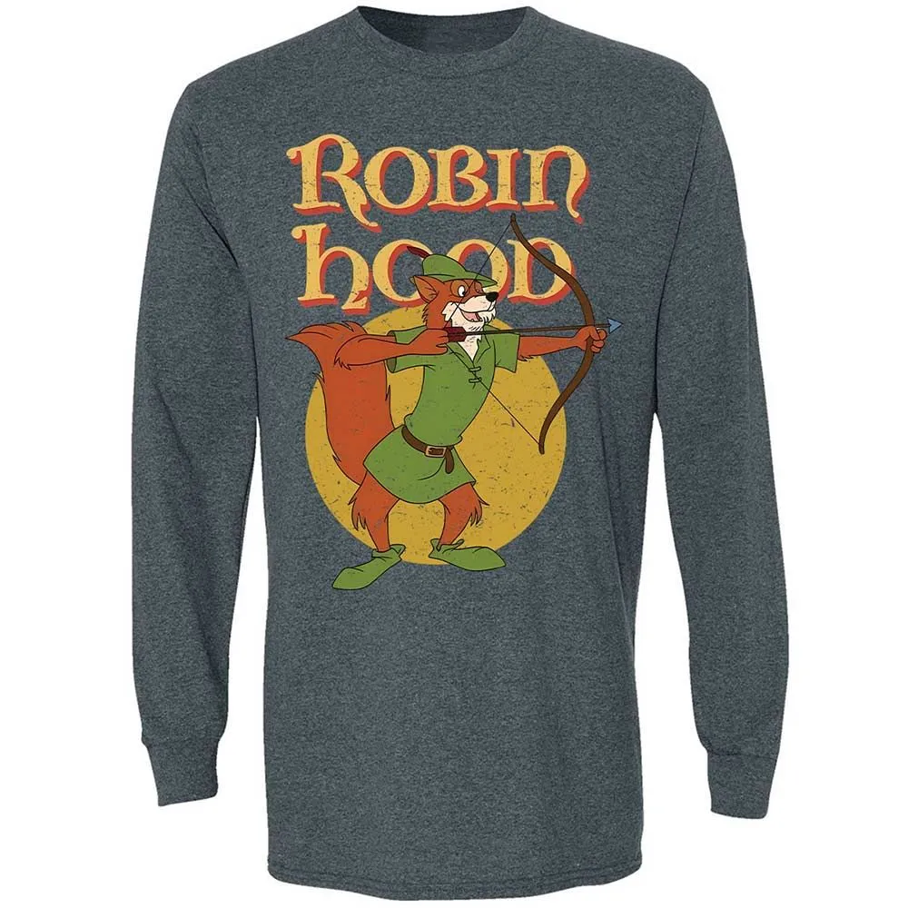 Long Sleeve T-Shirt - 8ZKNL9RP - Dark Heather - 15