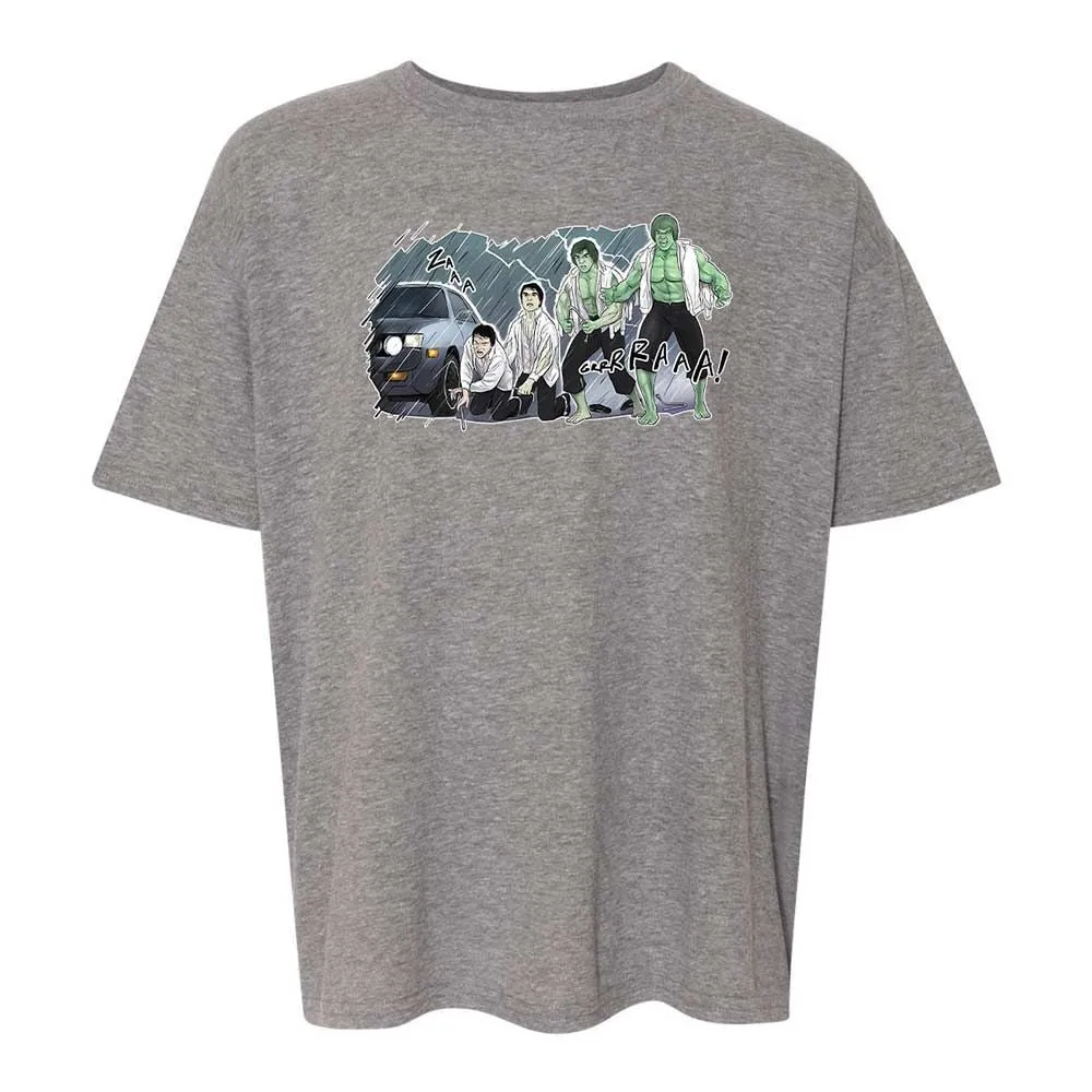 Kids T-Shirt - H3MWCXSX - Graphite Heather - 18