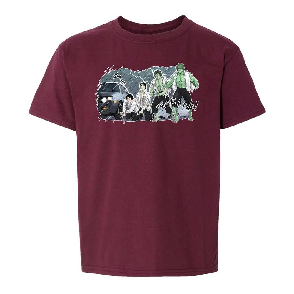 Kids T-Shirt - H3MWCXSX - Maroon - 19