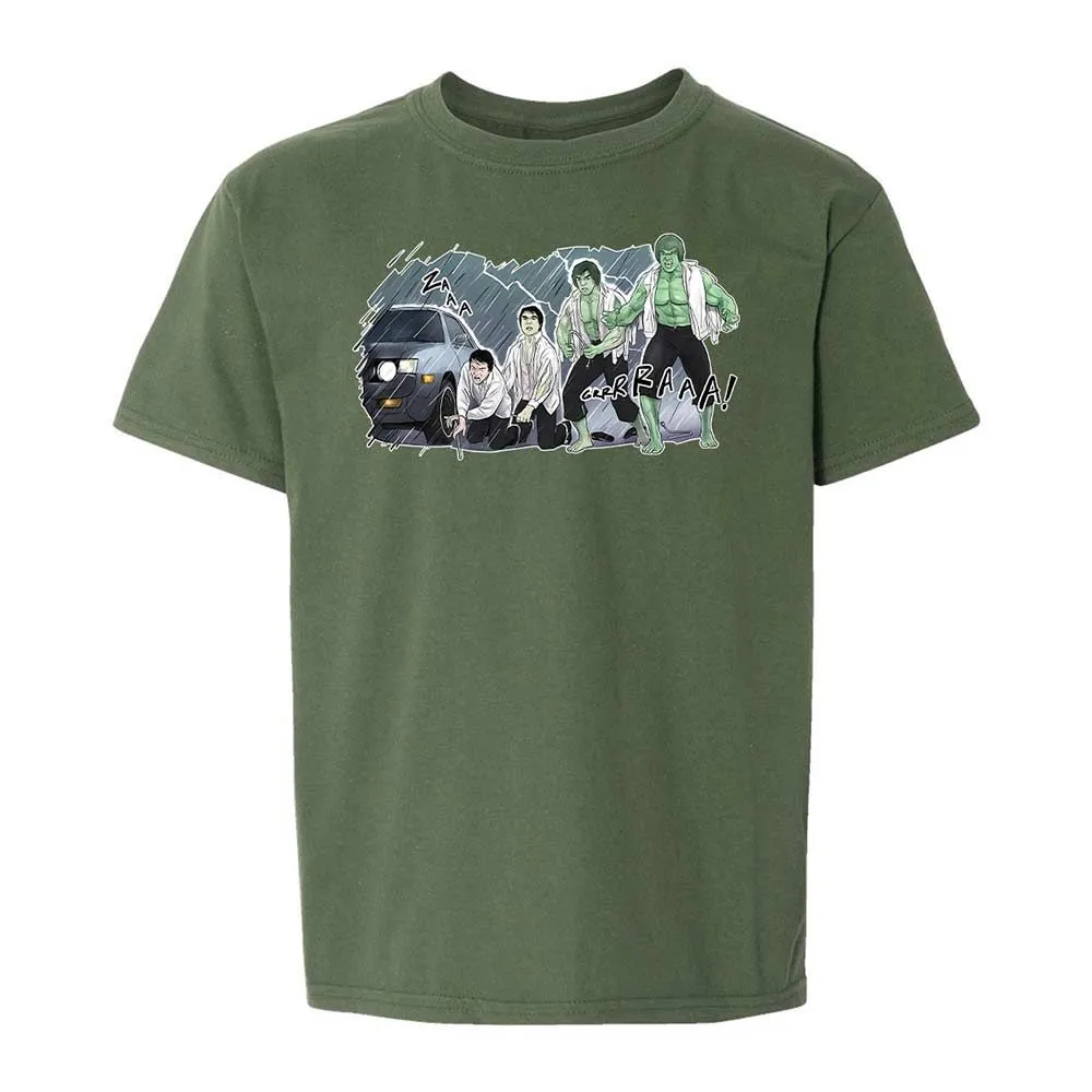 Kids T-Shirt - H3MWCXSX - Military Green - 20
