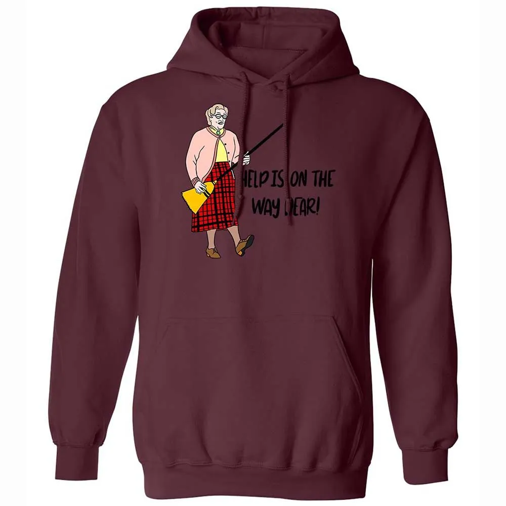 Help is on the way dear - Maroon - 19