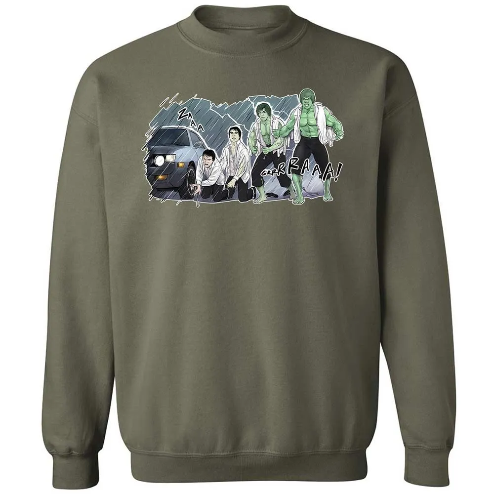 Classic Unisex Sweatshirt - 198C4X6A - Military Green - 21