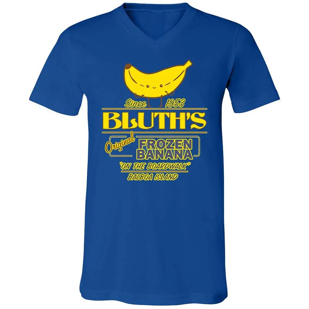 Unisex V-Neck T-Shirt - CVJP61S8 - True Royal - 4