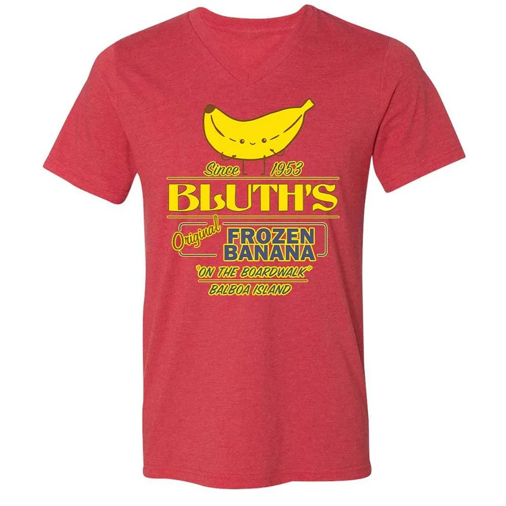 Unisex V-Neck T-Shirt - CVJP61S8 - Heather Red - 7