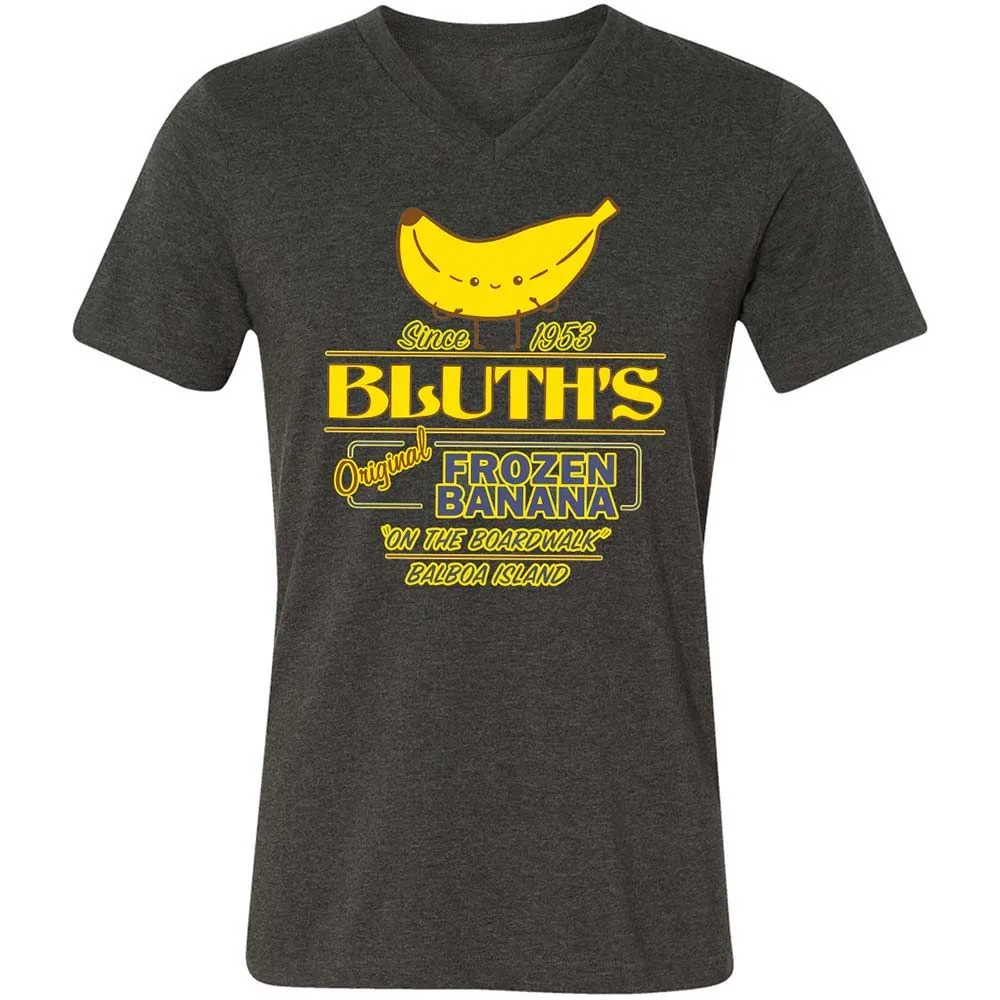 Unisex V-Neck T-Shirt - CVJP61S8 - Dark Grey Heather - 9