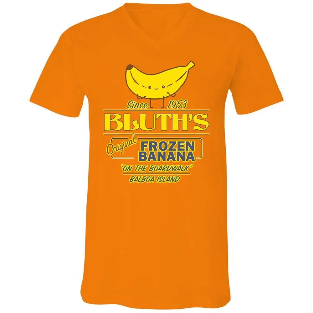 Unisex V-Neck T-Shirt - CVJP61S8 - Orange - 12