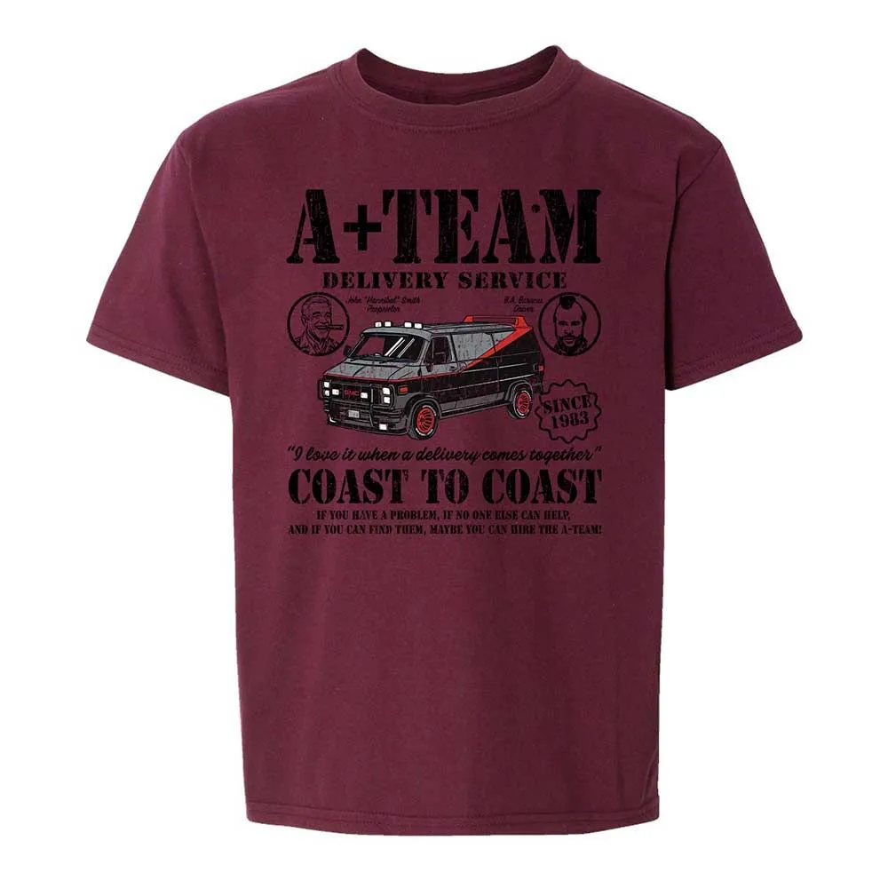 Kids T-Shirt - XN23UVGE - Maroon - 19