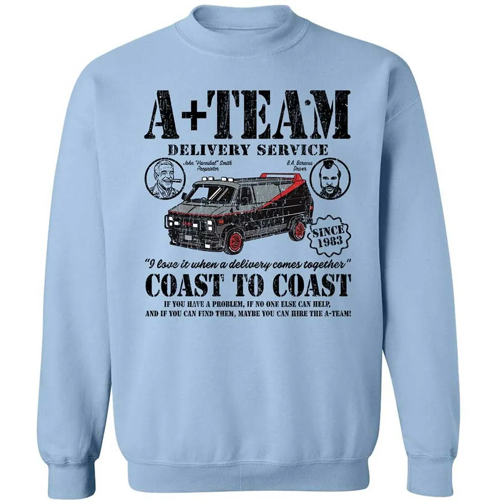 Classic Unisex Sweatshirt - 53XVBUH9 - Light Blue - 4