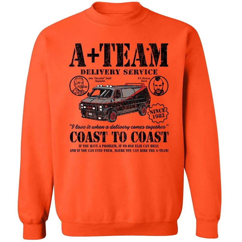 Classic Unisex Sweatshirt - 53XVBUH9 - Orange - 12