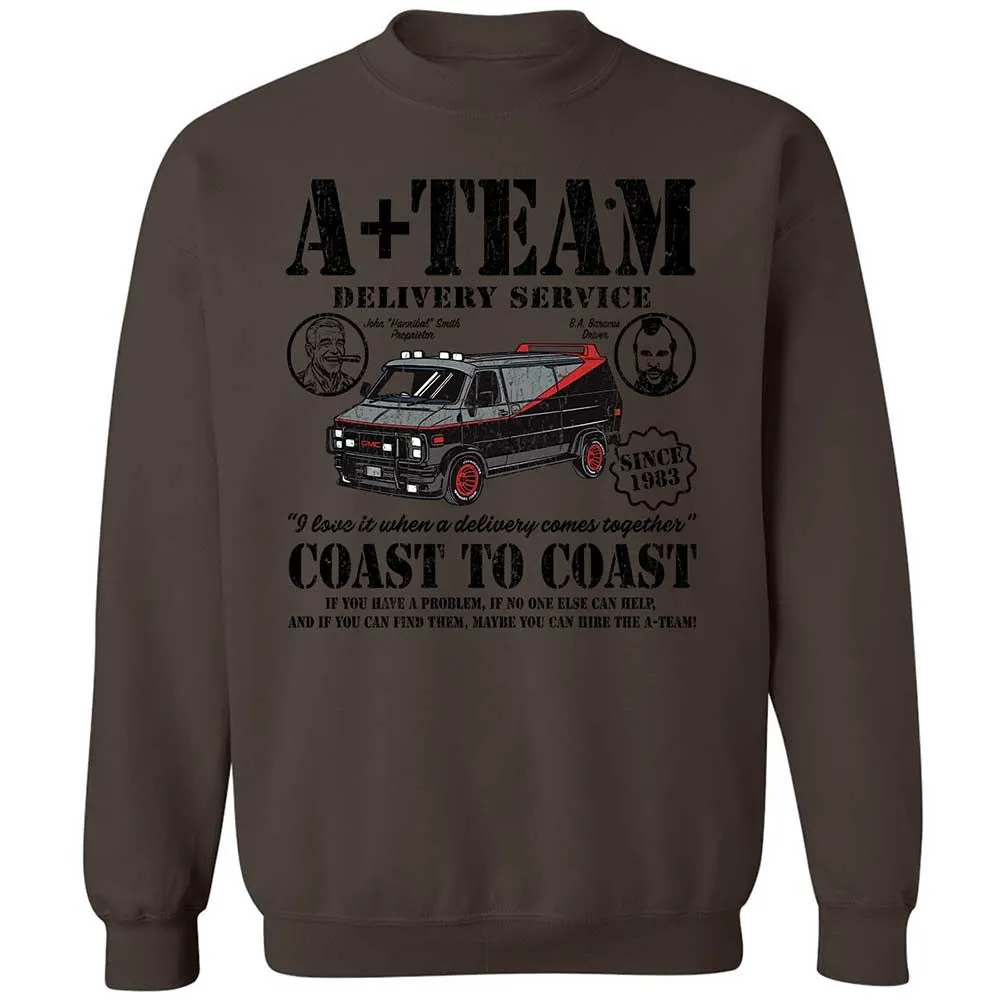 Classic Unisex Sweatshirt - 53XVBUH9 - Dark Chocolate - 16
