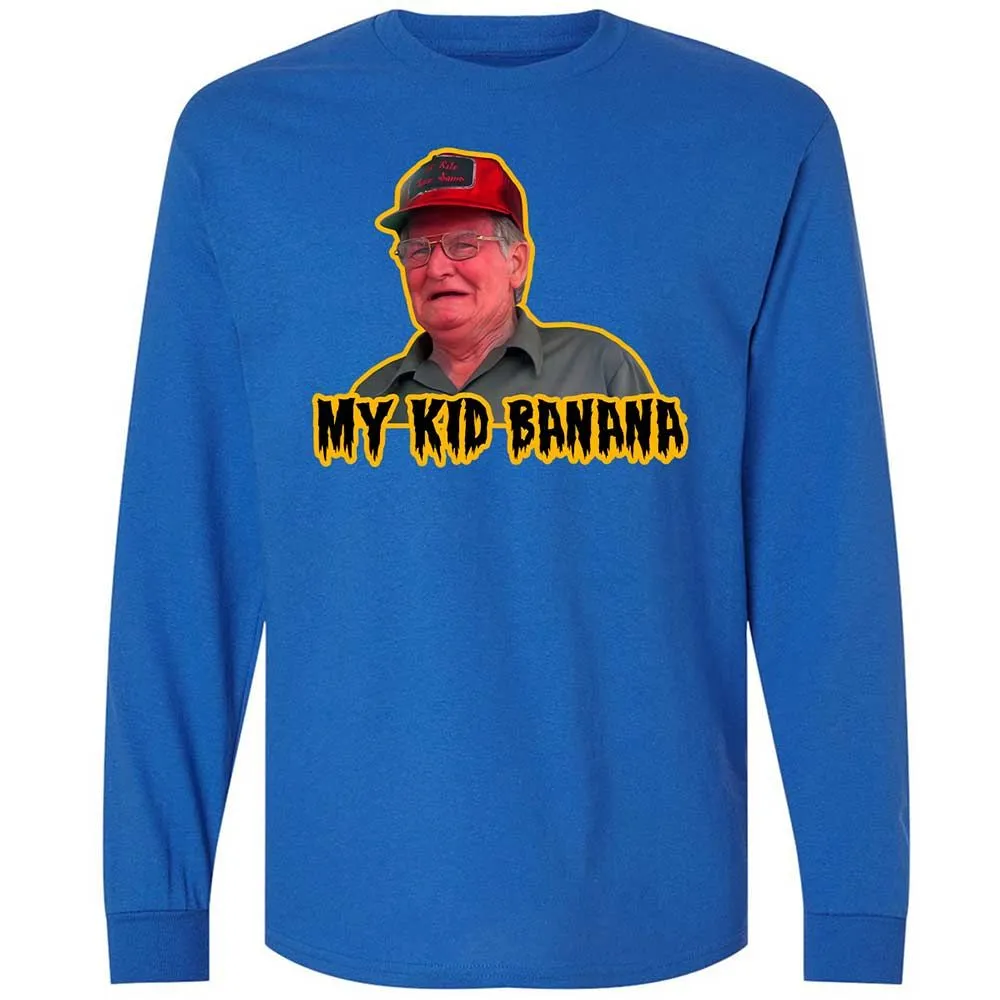 Long Sleeve T-Shirt - LPU2DUZ7 - Royal - 3