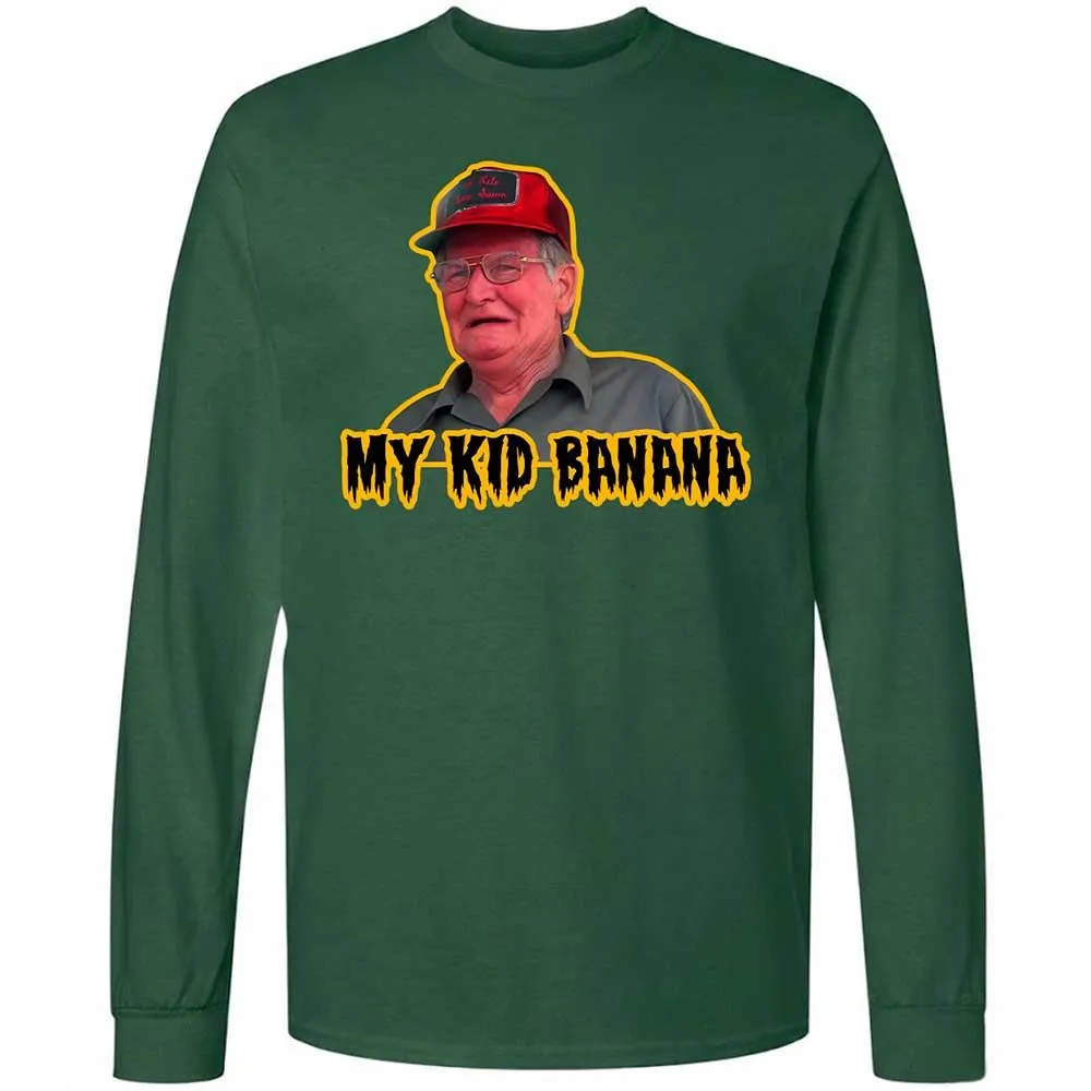 Long Sleeve T-Shirt - LPU2DUZ7 - Forest Green - 4