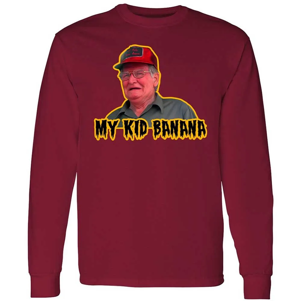 Long Sleeve T-Shirt - LPU2DUZ7 - Cardinal Red - 7