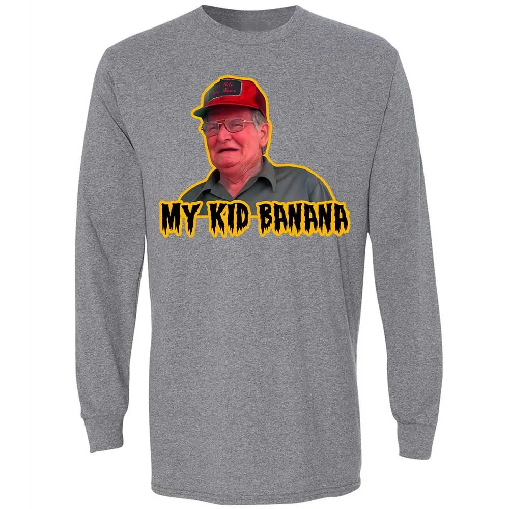 Long Sleeve T-Shirt - LPU2DUZ7 - Graphite Heather - 8