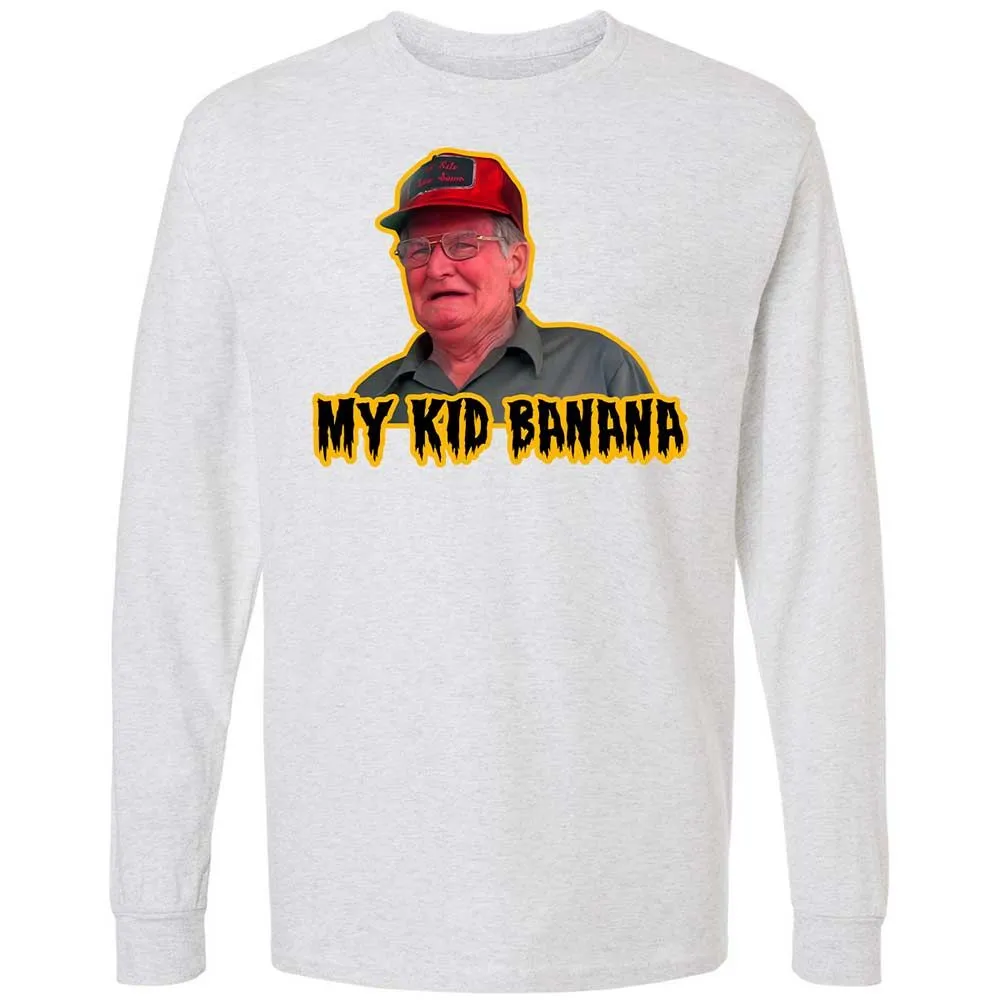 Long Sleeve T-Shirt - LPU2DUZ7 - Ash - 14