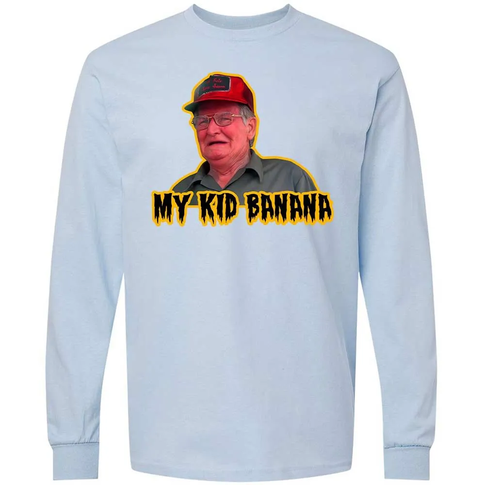 Long Sleeve T-Shirt - LPU2DUZ7 - Light Blue - 18