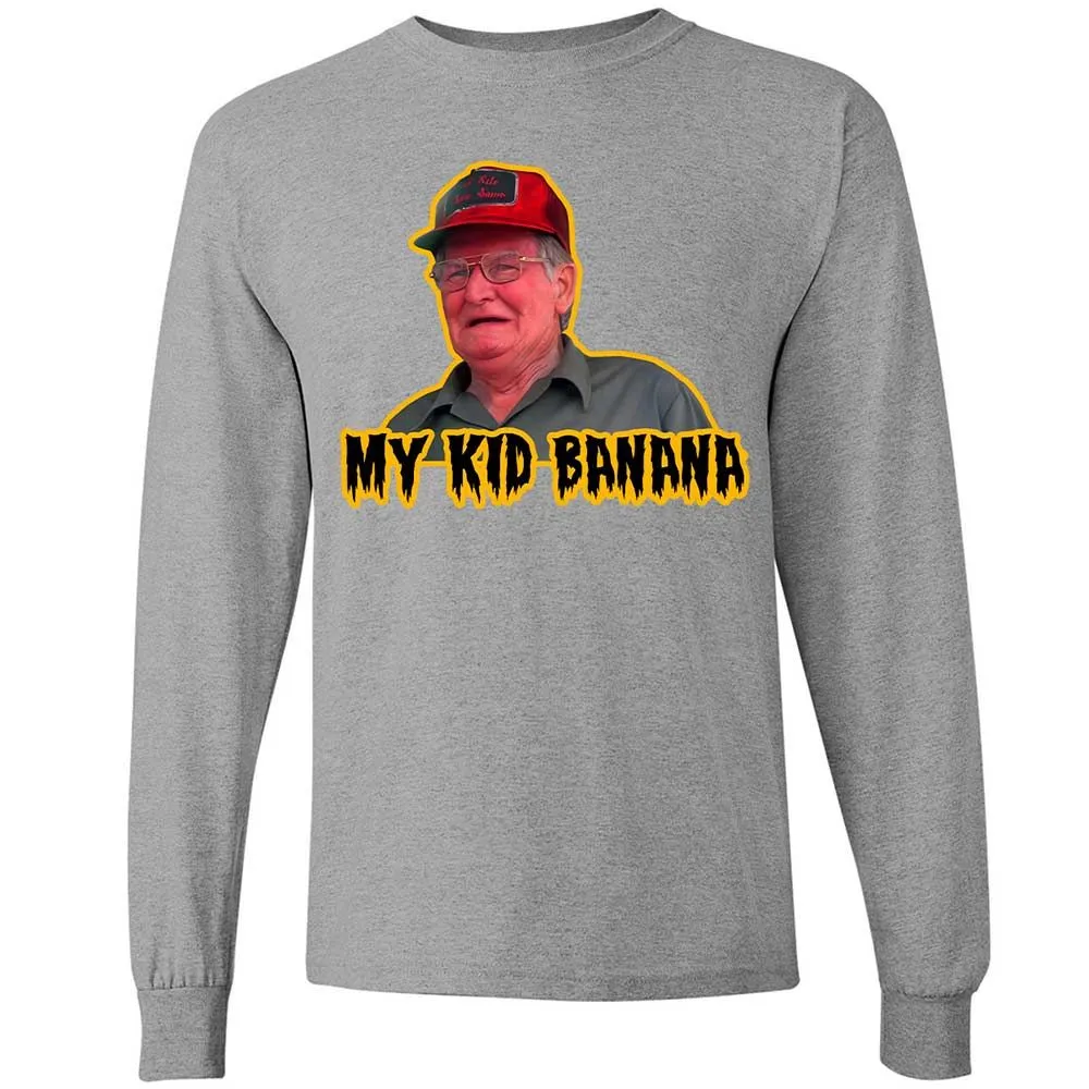Long Sleeve T-Shirt - LPU2DUZ7 - Sport Grey - 19