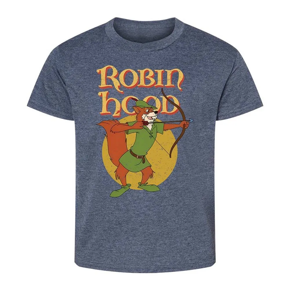 Kids T-Shirt - 5UAMPG6H - Heather Navy - 15