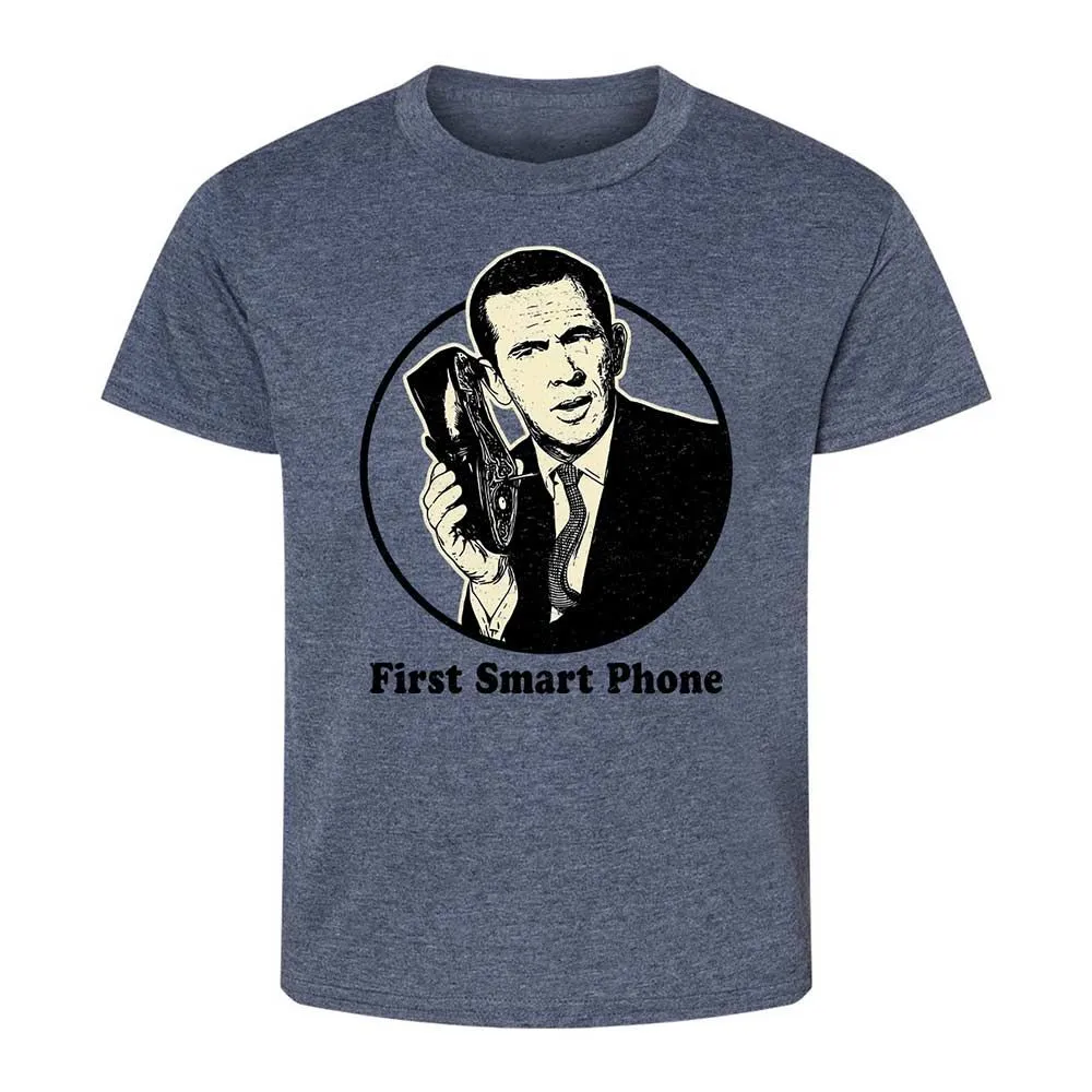 Kids T-Shirt - 5UP5LHFP - Heather Navy - 15