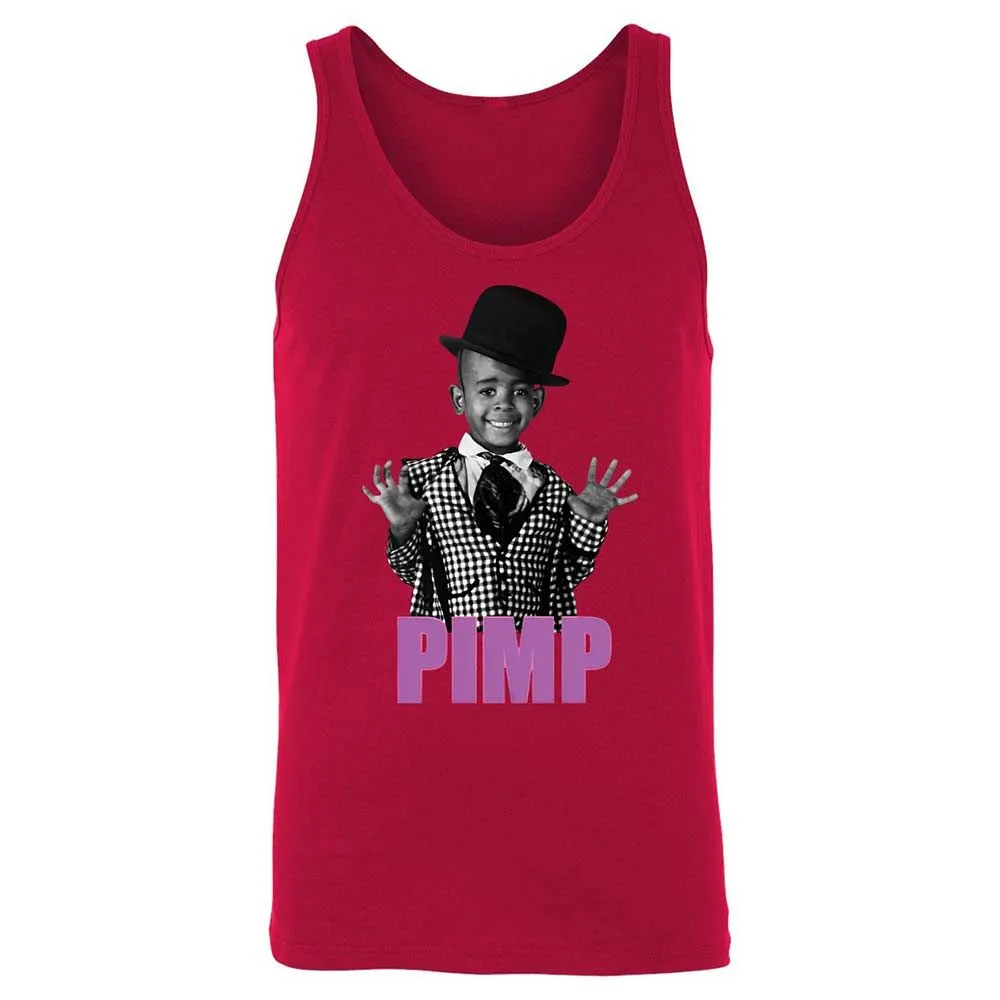 Unisex Jersey Tank - 4PF2D68T - Red - 3