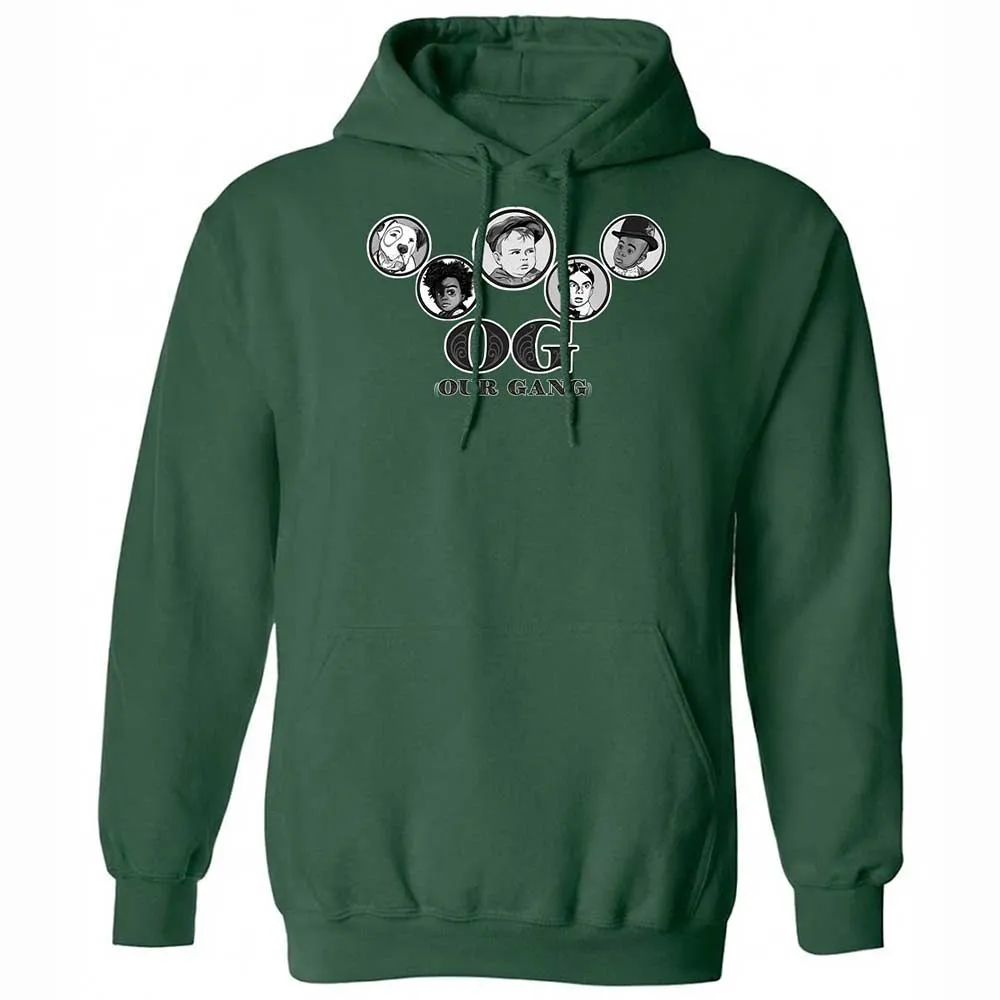Classic Unisex Hoodie - YGPZYQV9 - Forest Green - 3