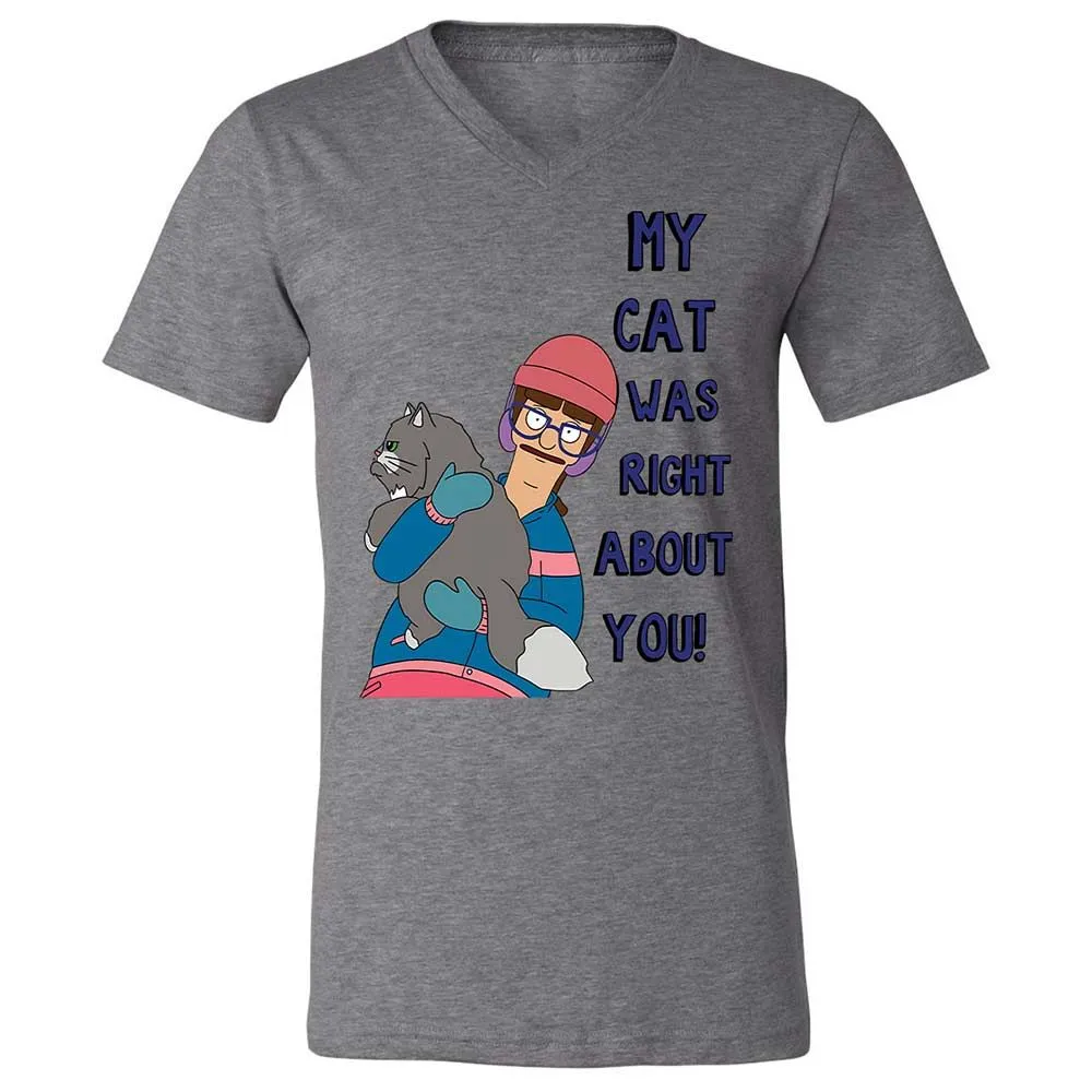 Unisex V-Neck T-Shirt - U7XDX31X - Deep Heather - 9