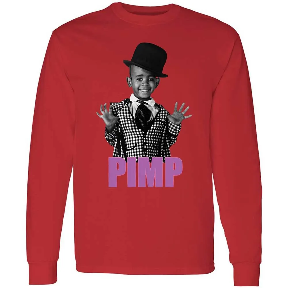 Long Sleeve T-Shirt - ZU39TEZM - Red - 8