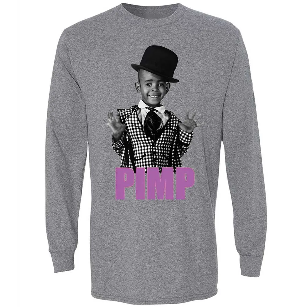 Long Sleeve T-Shirt - ZU39TEZM - Graphite Heather - 18