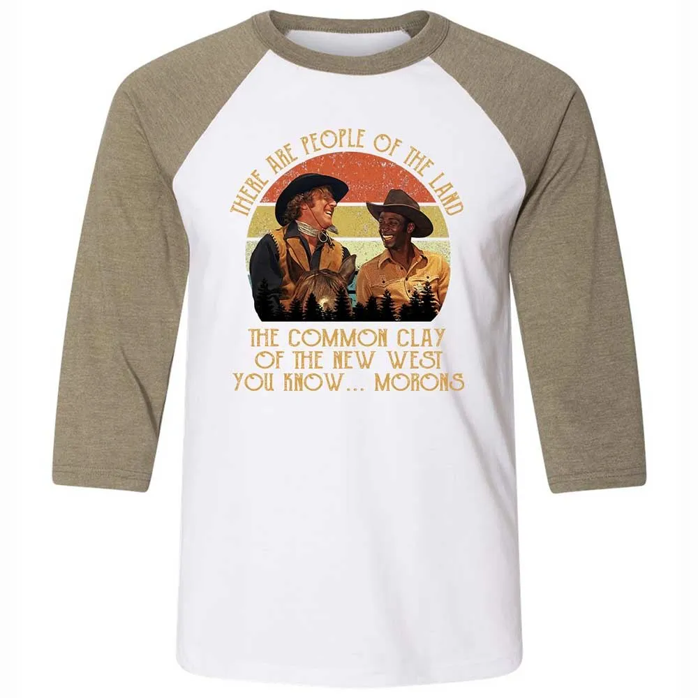 These Are People Of The Land - White/Heather Olive - 4
