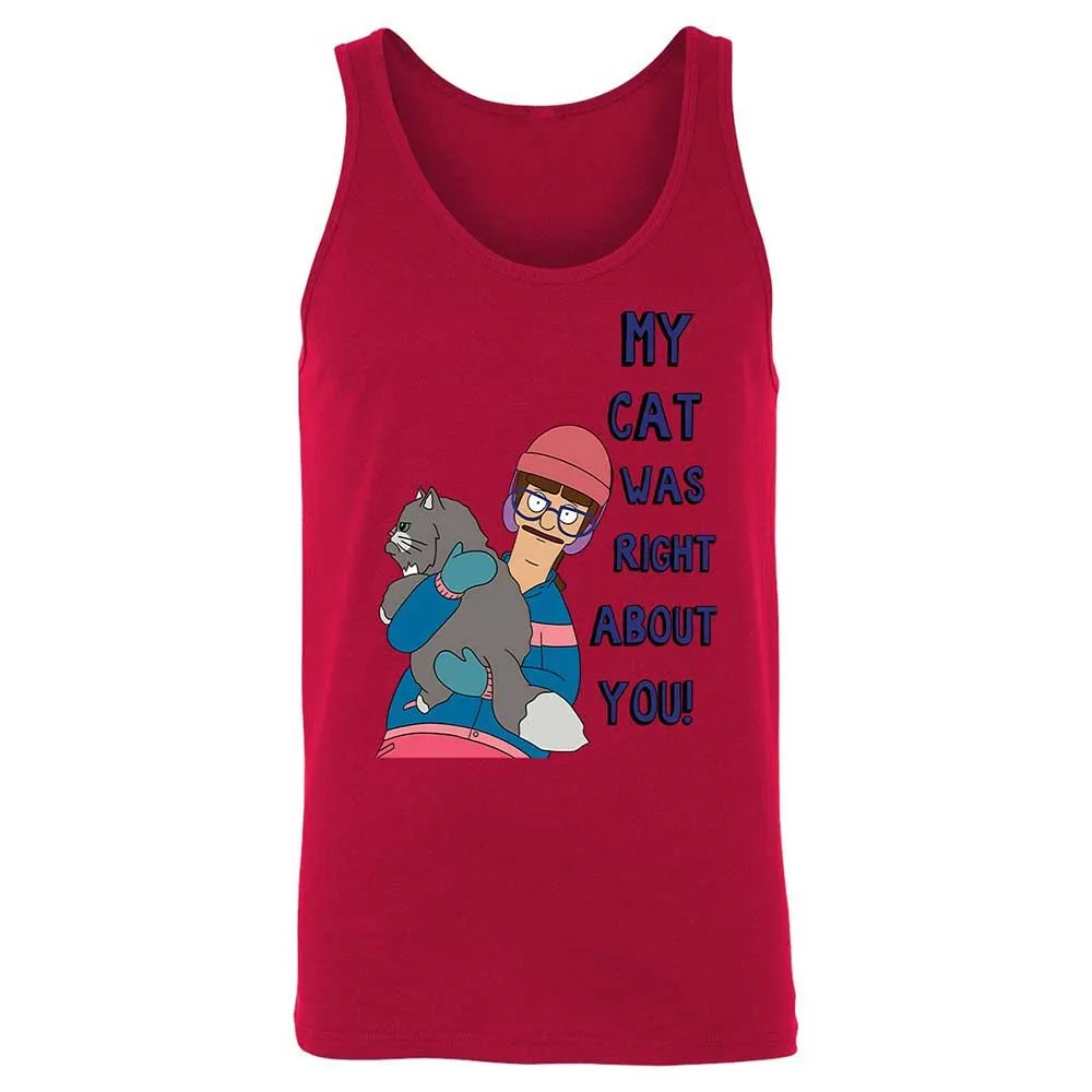 Unisex Jersey Tank - ND8ZCLTQ - Red - 3