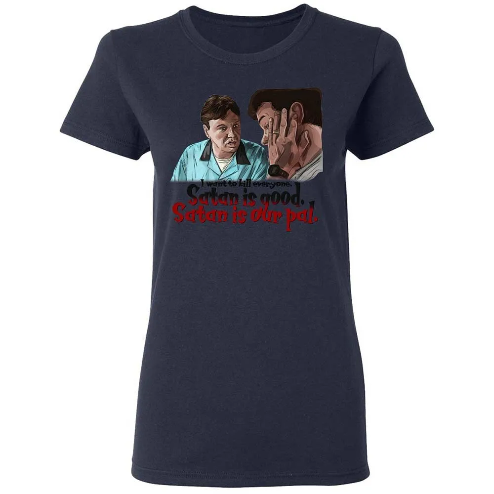 Women's T-Shirt - 125N2NQ8 - Navy - 14