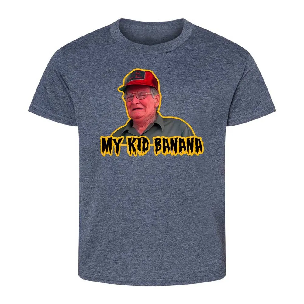 Kids T-Shirt - C9ZUU36X - Heather Navy - 9
