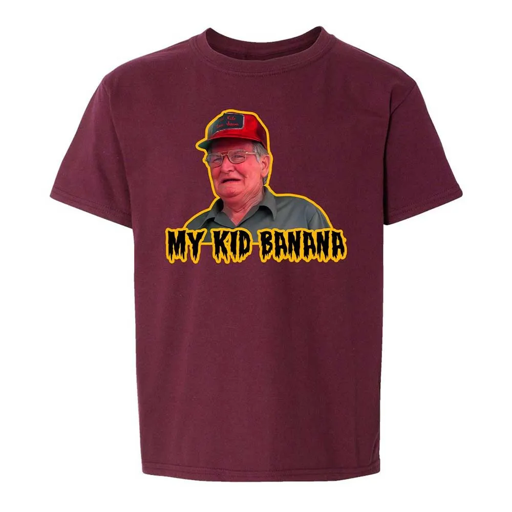 Kids T-Shirt - C9ZUU36X - Maroon - 14
