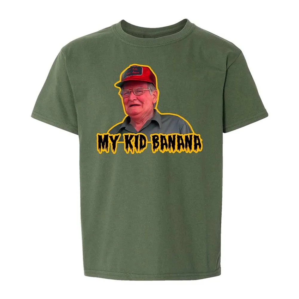 Kids T-Shirt - C9ZUU36X - Military Green - 19