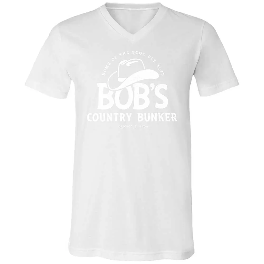 Unisex V-Neck T-Shirt - CMCDEP65 - White - 16