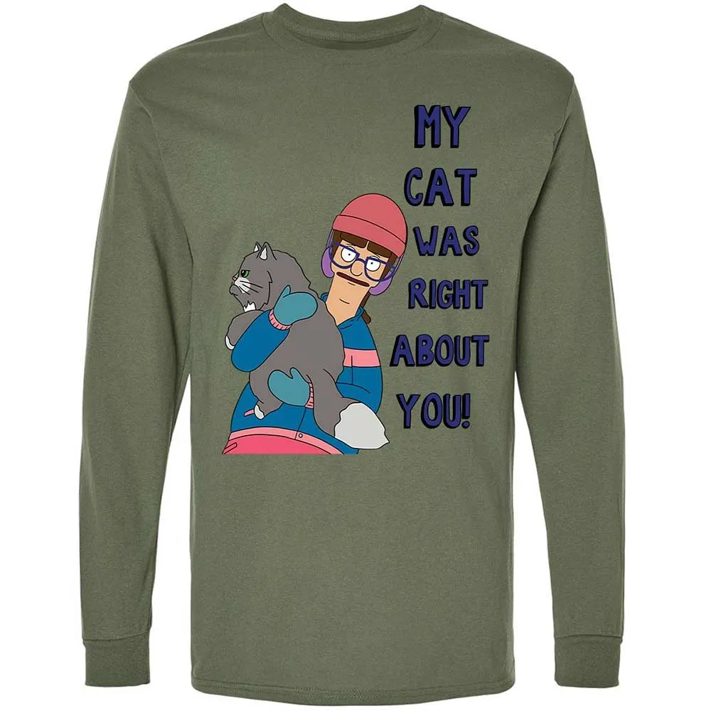 Long Sleeve T-Shirt - D33C5FZR - Military Green - 19