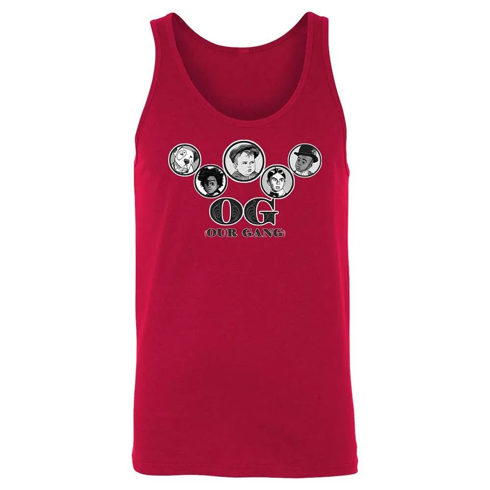 Unisex Jersey Tank - QBKZYEJD - Red - 6