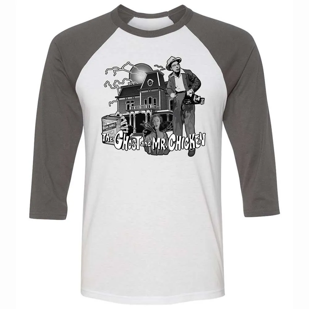 Unisex 3/4 Baseball Tee - 2Q2ZXGAW - White/Asphalt - 2