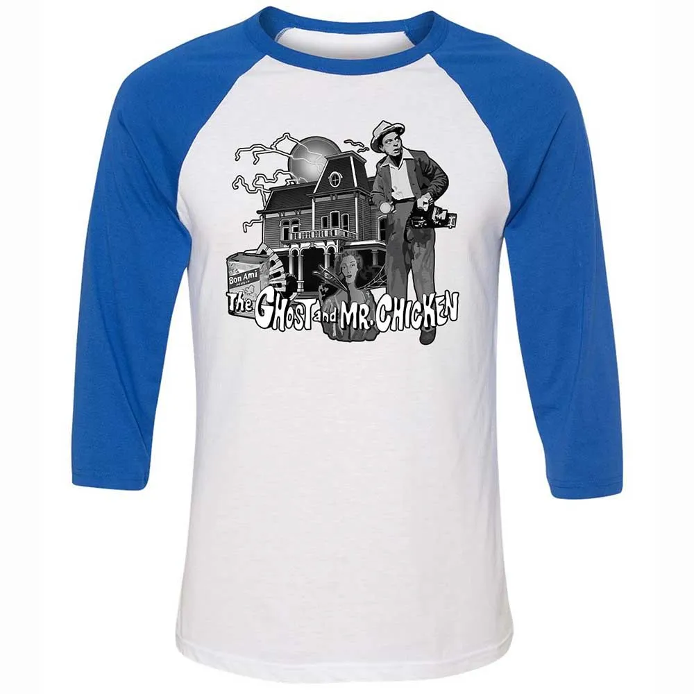 Unisex 3/4 Baseball Tee - 2Q2ZXGAW - White/True Royal - 10