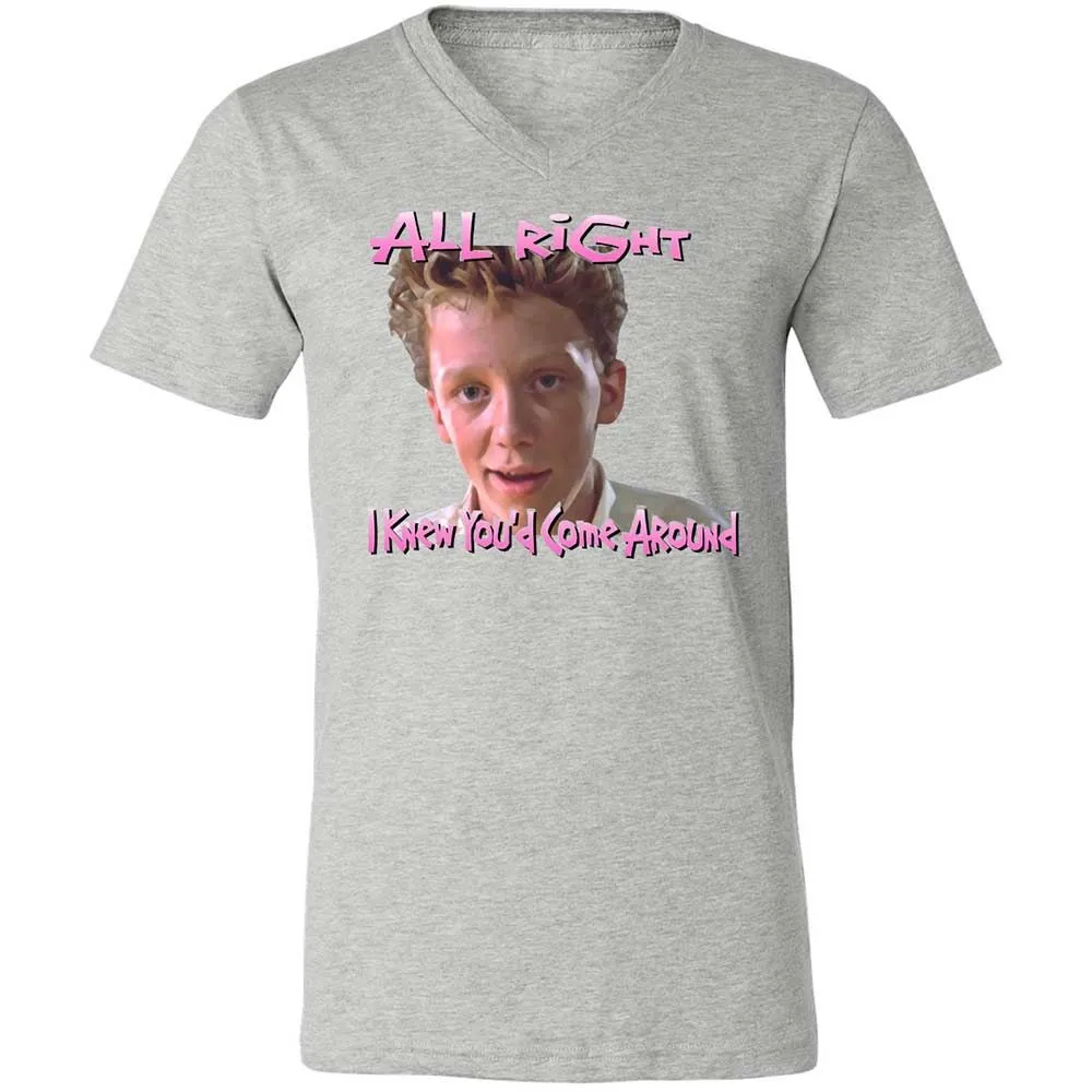 Unisex V-Neck T-Shirt - PSEPN4ZE - Athletic Heather - 2