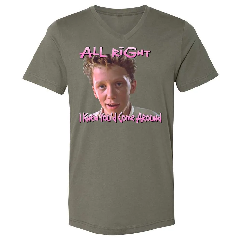 Unisex V-Neck T-Shirt - PSEPN4ZE - Military Green - 15