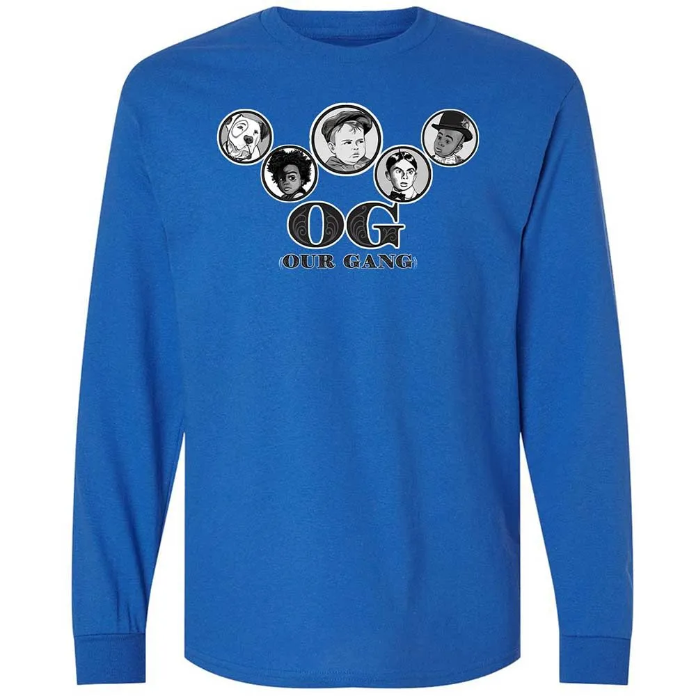 Long Sleeve T-Shirt - GJD3BQGJ - Royal - 3