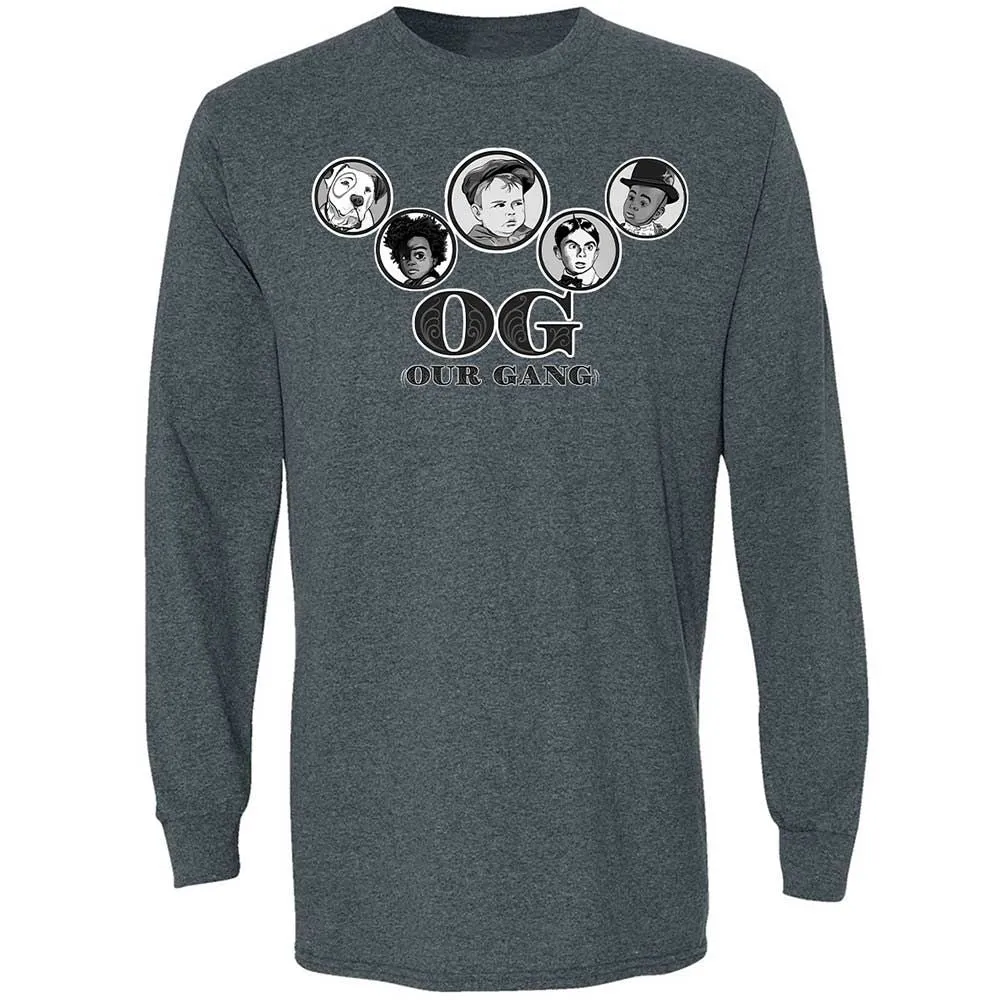 Long Sleeve T-Shirt - GJD3BQGJ - Dark Heather - 5