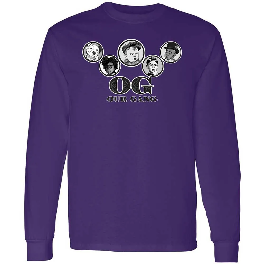 Long Sleeve T-Shirt - GJD3BQGJ - Purple - 12