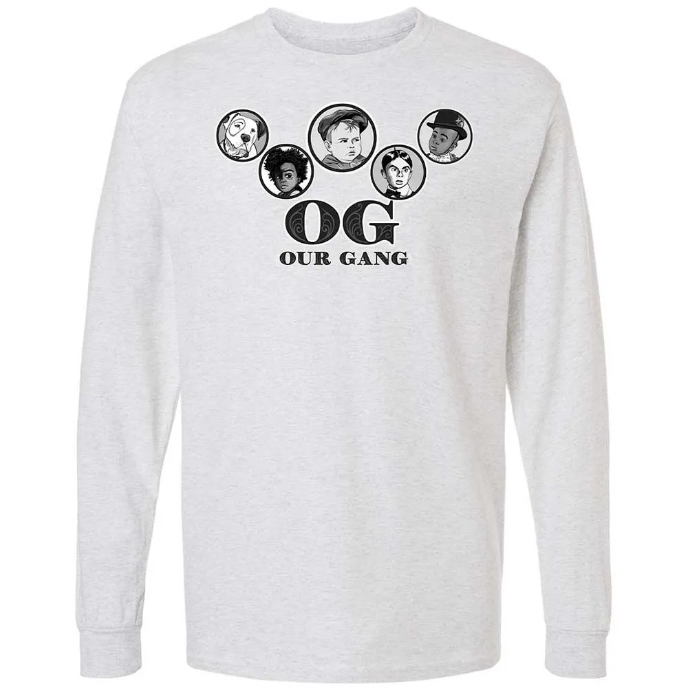 Long Sleeve T-Shirt - GJD3BQGJ - Ash - 14