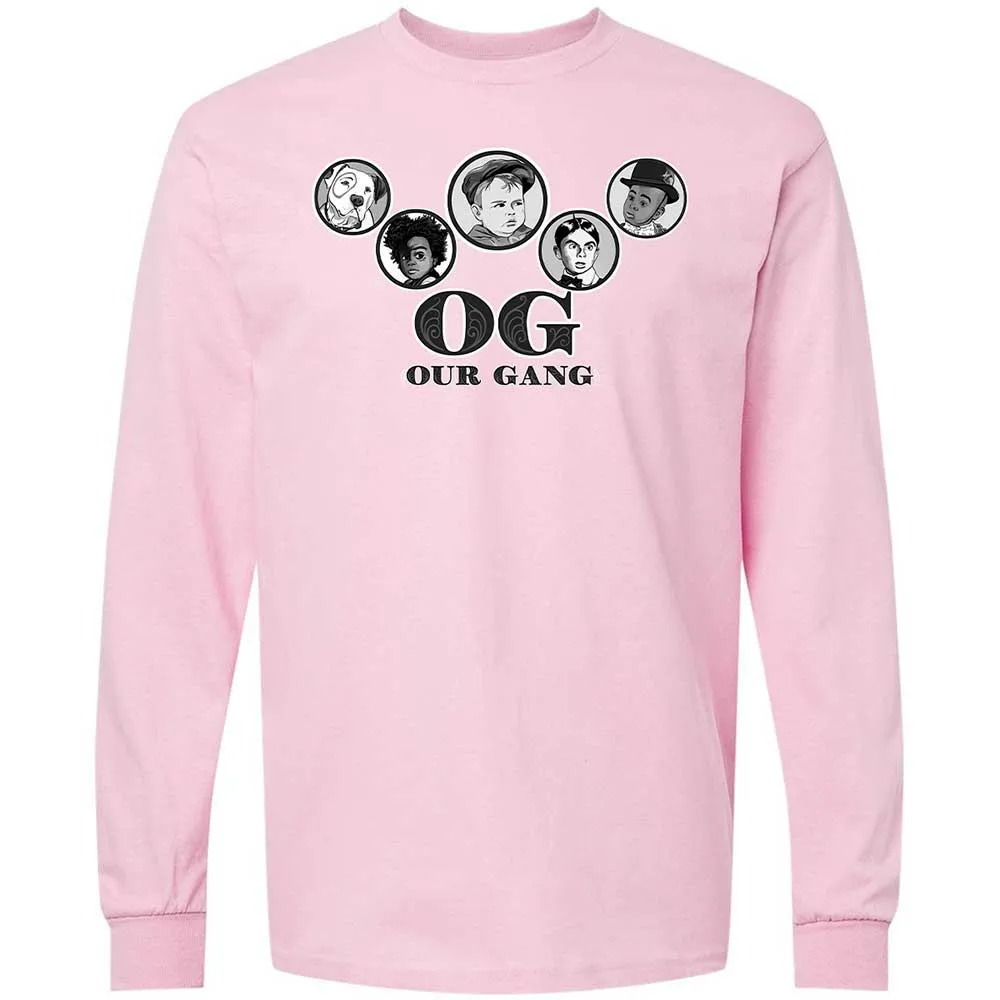 Long Sleeve T-Shirt - GJD3BQGJ - Light Pink - 16
